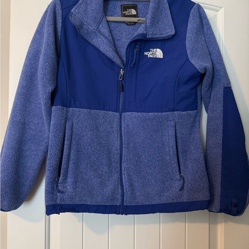 The North Face Two-Tone Blue Fleece Jacket